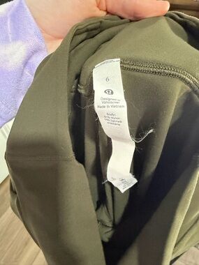 lululemon athletica Olive Green High-Rise Leggings